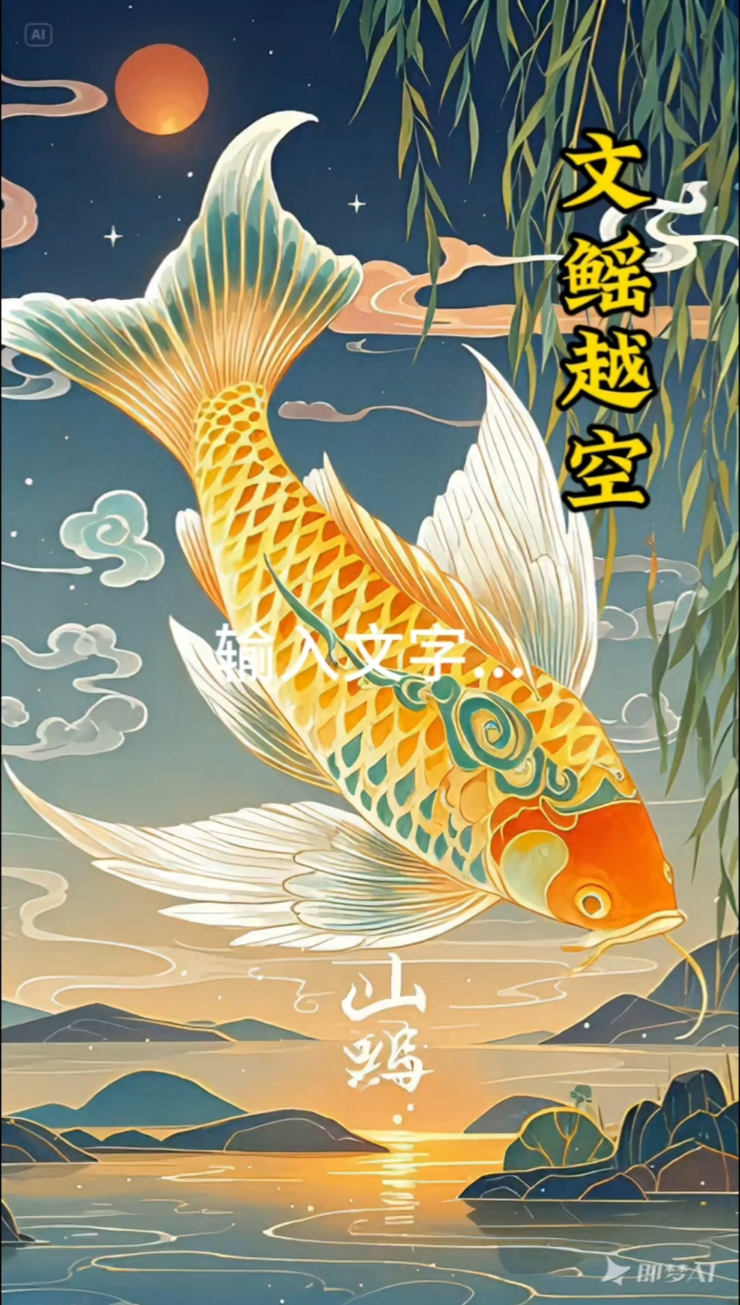 山海经:文鳐越空