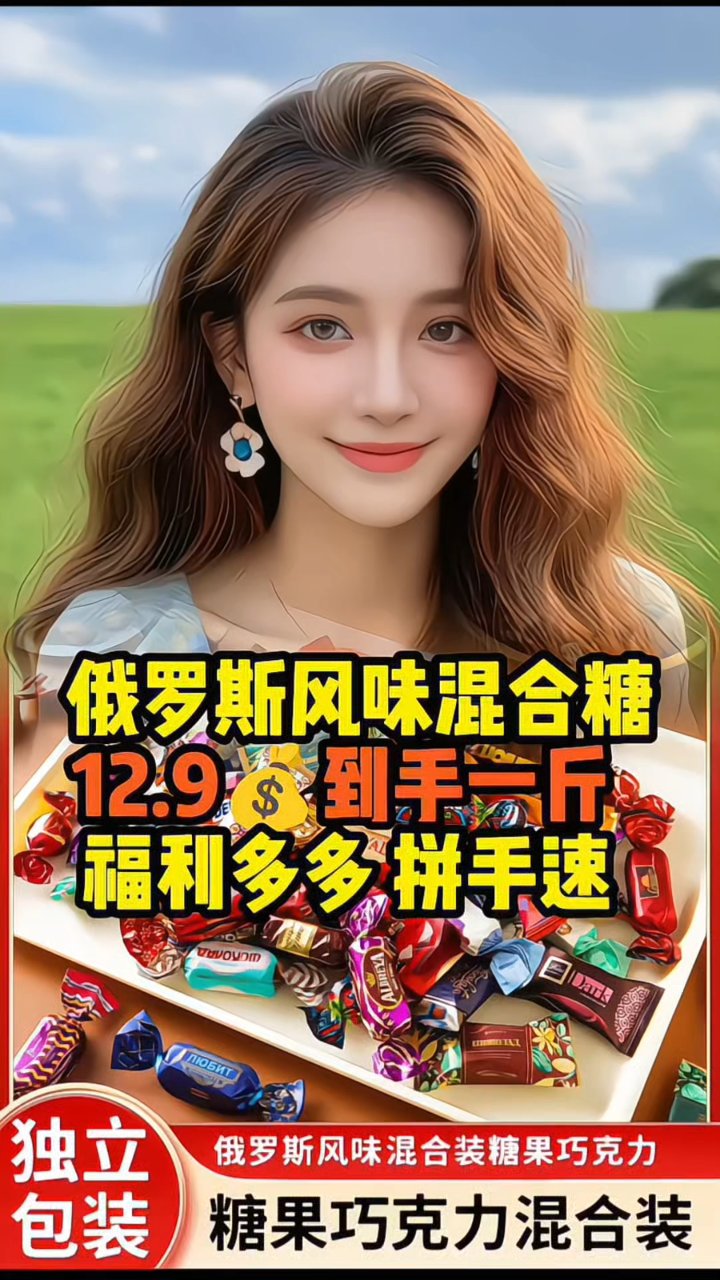 12.9元俄罗斯糖果,超值囤