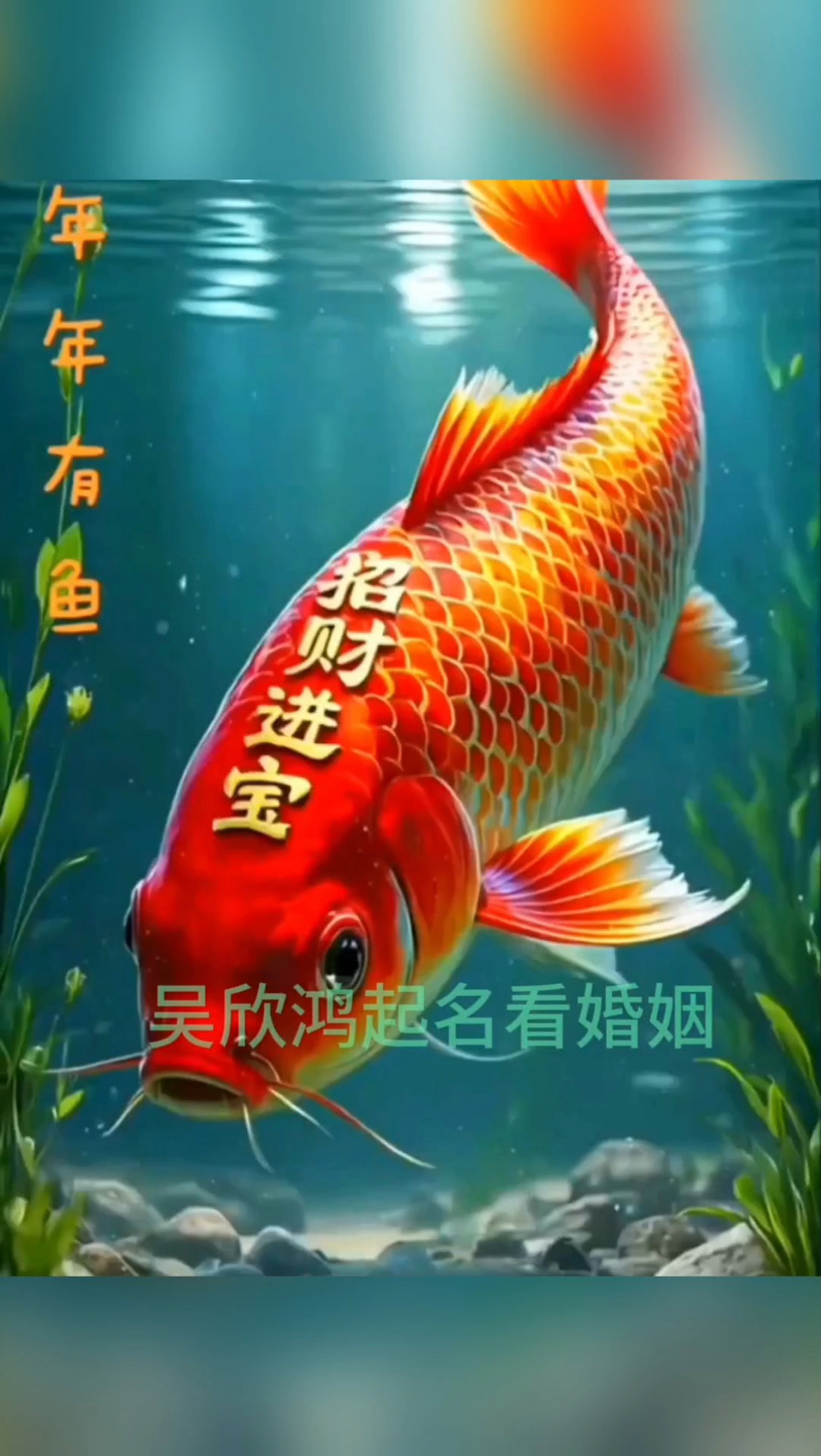 风水论述八字喜水的人适合养鱼,象征财运印运官运