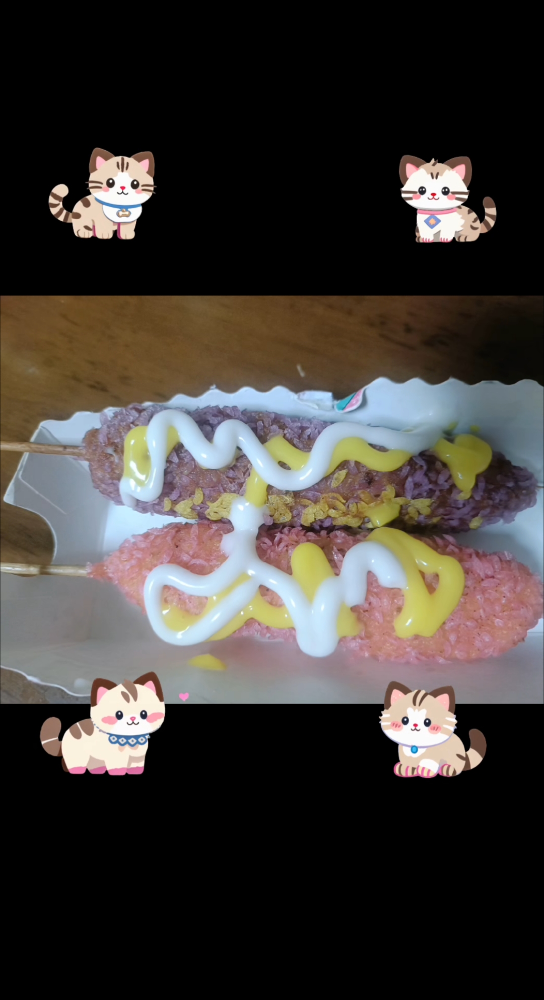 制作秘制七彩棒棒鸡  双皮奶棒棒鸡都是纯手工制作没有任何添加