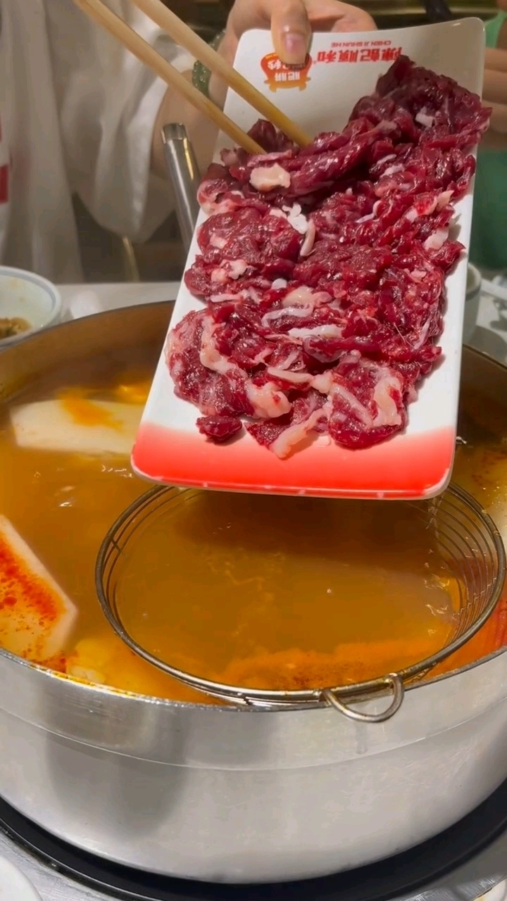 潮汕牛肉火锅!