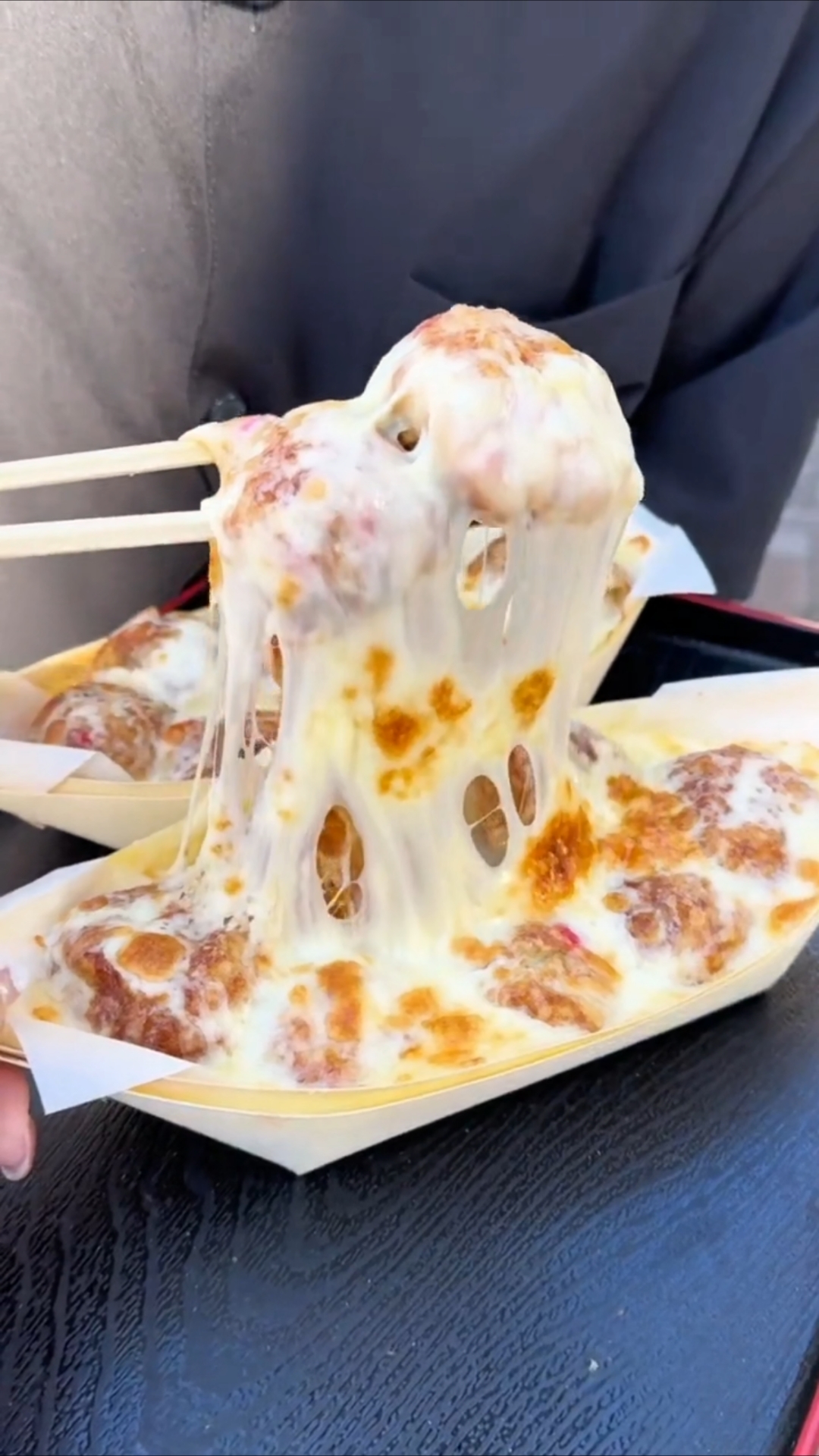 芝士章鱼小丸子!你绝对没有吃过