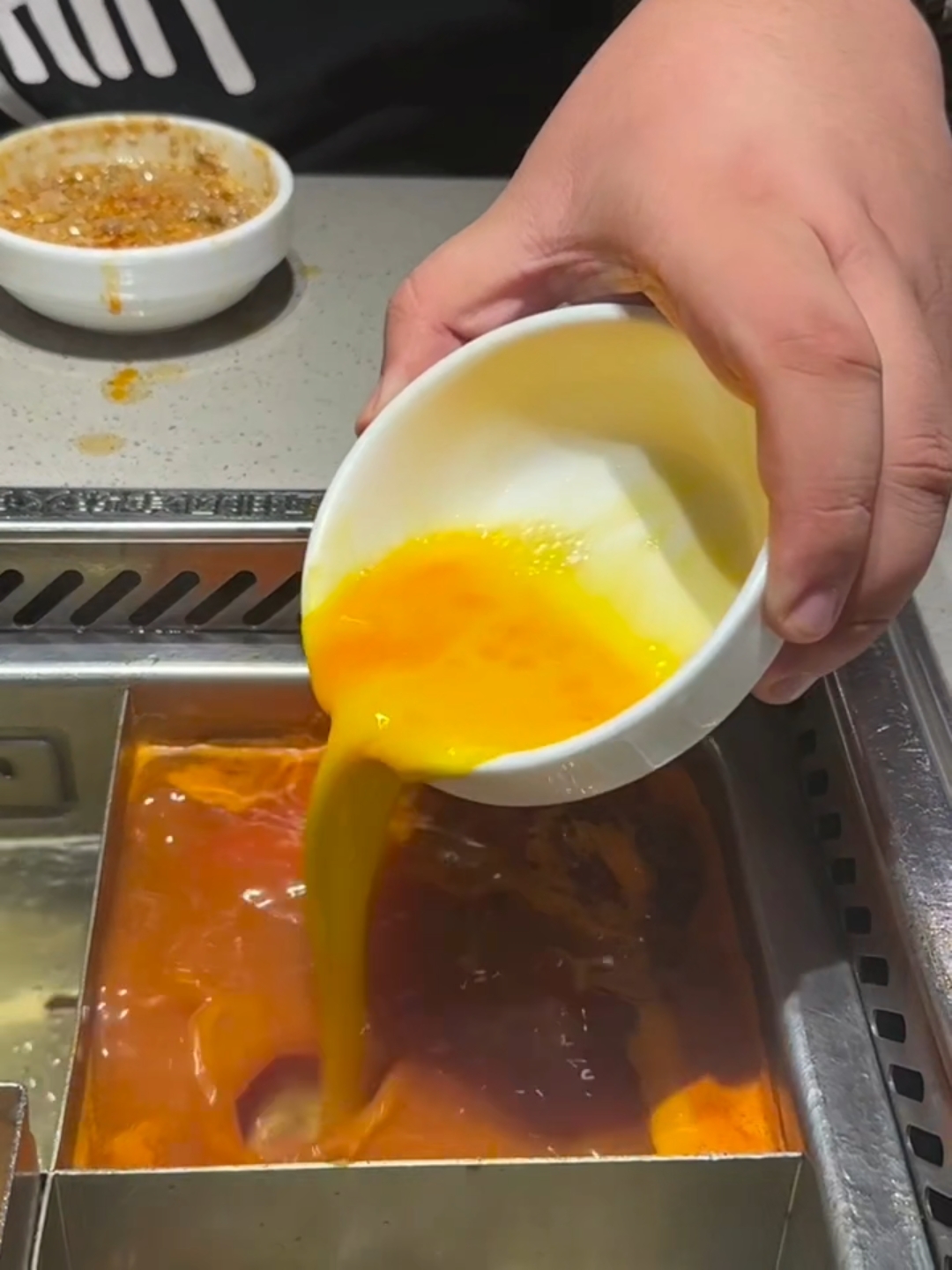 来海底捞一定要自己做一份西红柿鸡蛋牛肉粒盖饭!