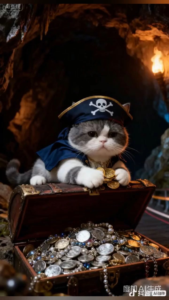海盗猫，准备就绪