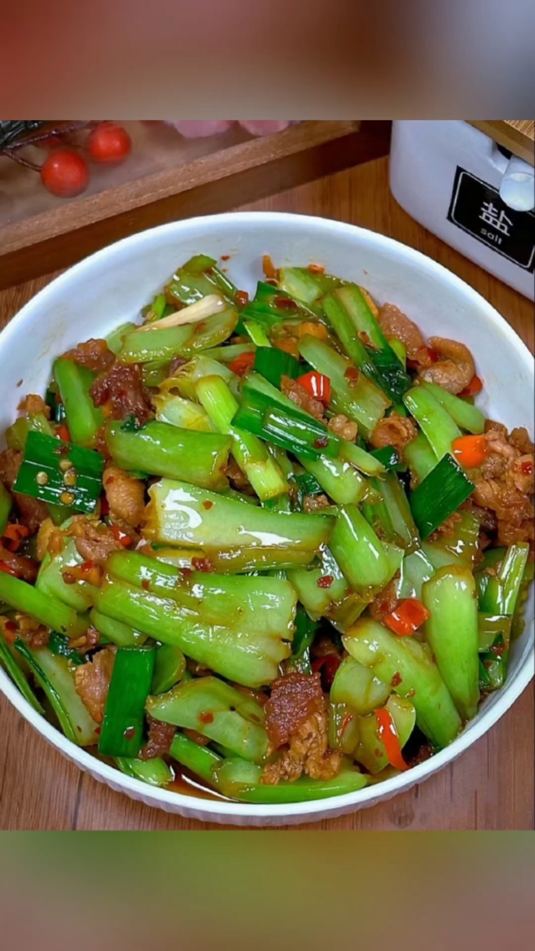 挑战一周不重样的八种小炒素菜最后一道真的绝了