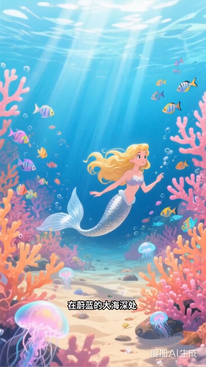 小人鱼为爱化为泡沫,善良之心终获永恒灵魂