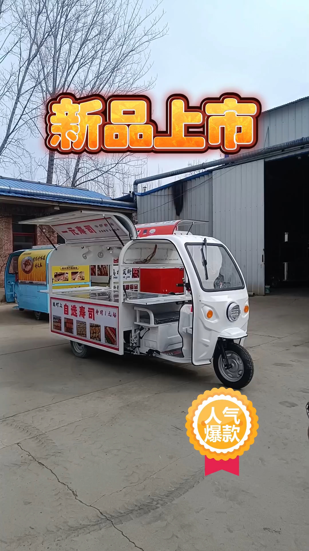 新品上市适合一个人做生意的小吃车