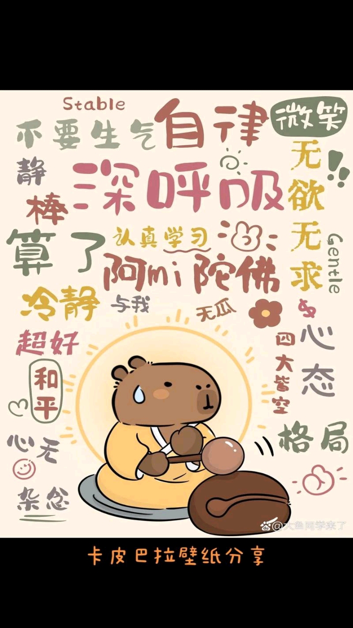 小孩姐 我认为最好看的手机壁纸还有赵露思 机灵姐 卡皮巴拉 