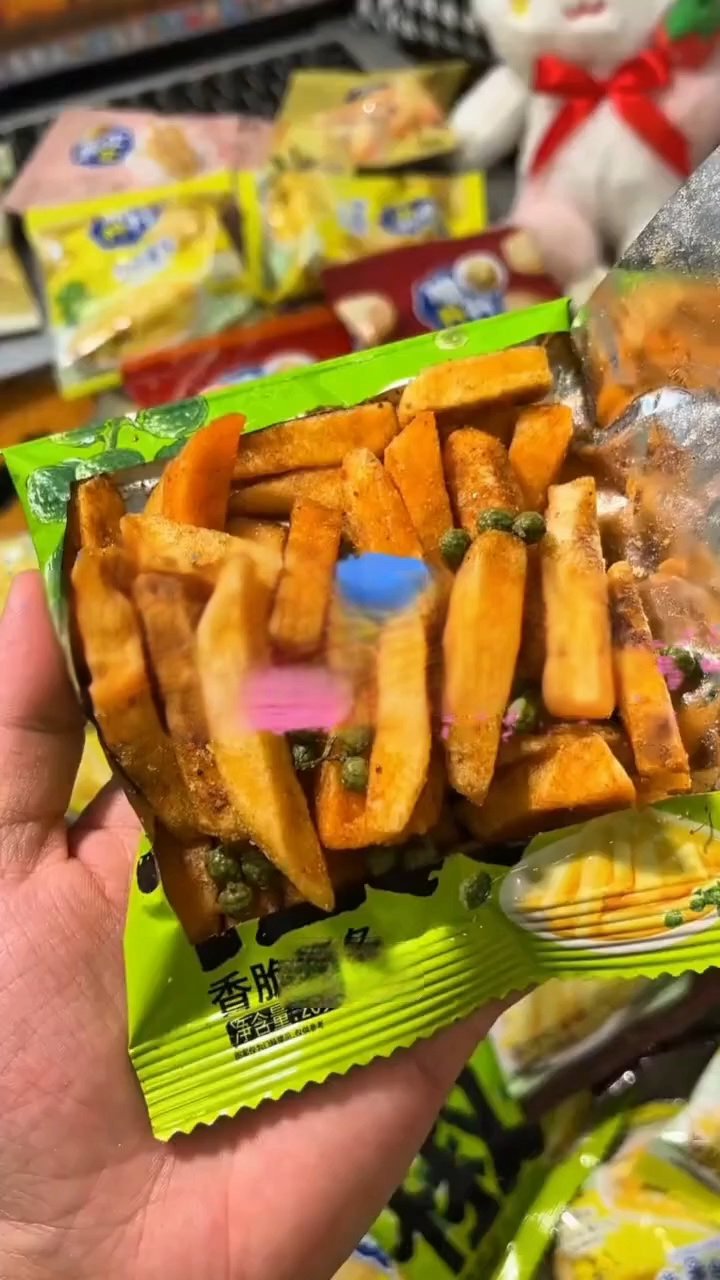 藤椒燃椒6味薯片,酥脆停不下!