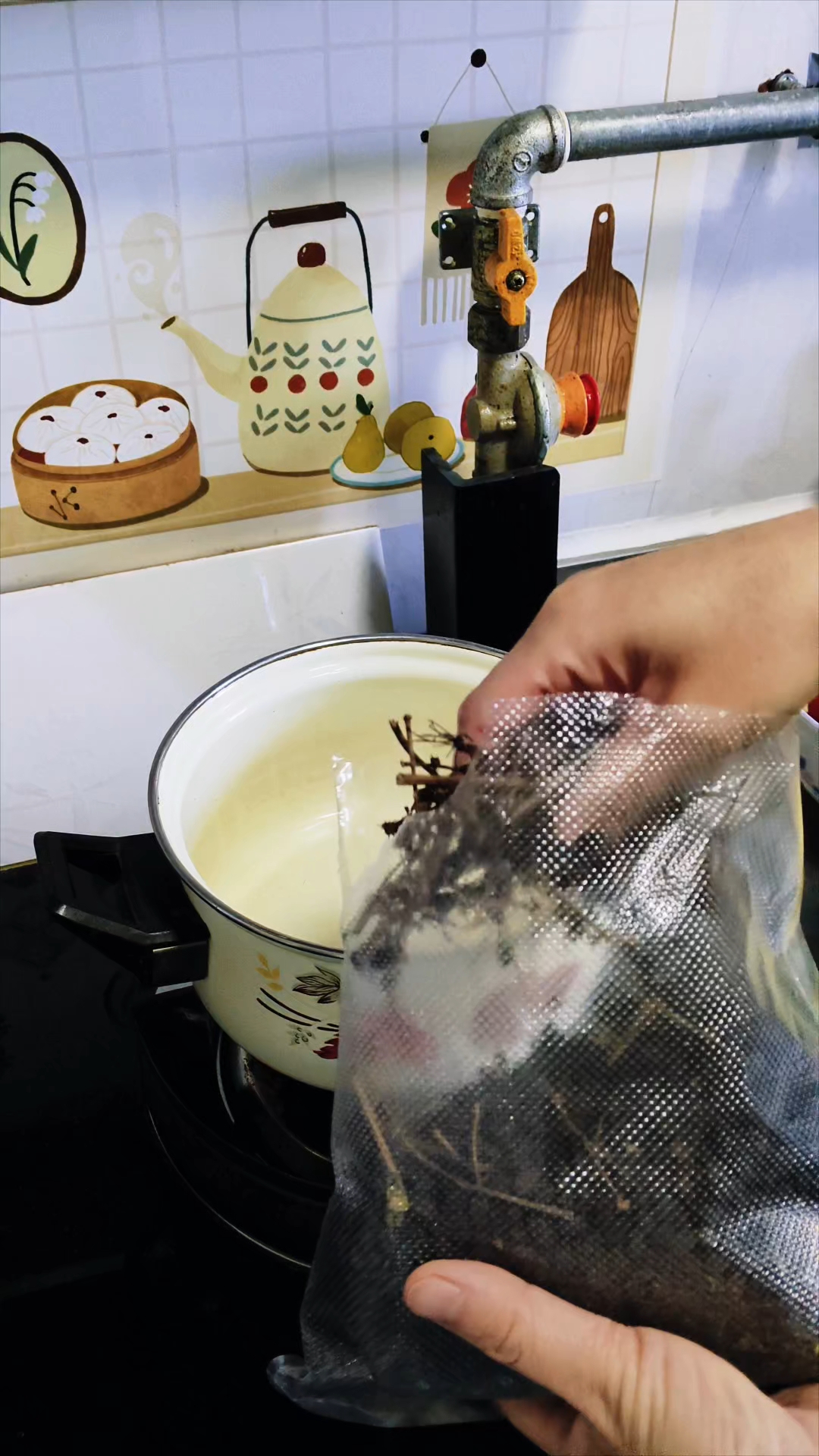 一年四季最舒服的季节来了,刺五加茶汤里的香很浓