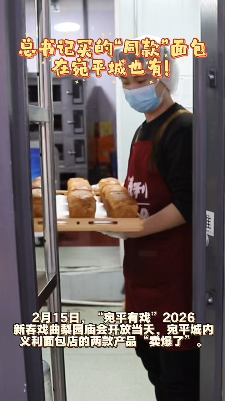 宛平也有这款网红面包