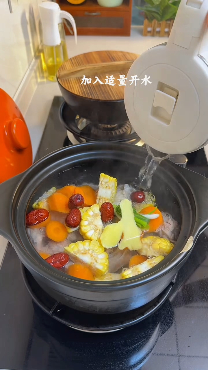 山药玉米排骨汤