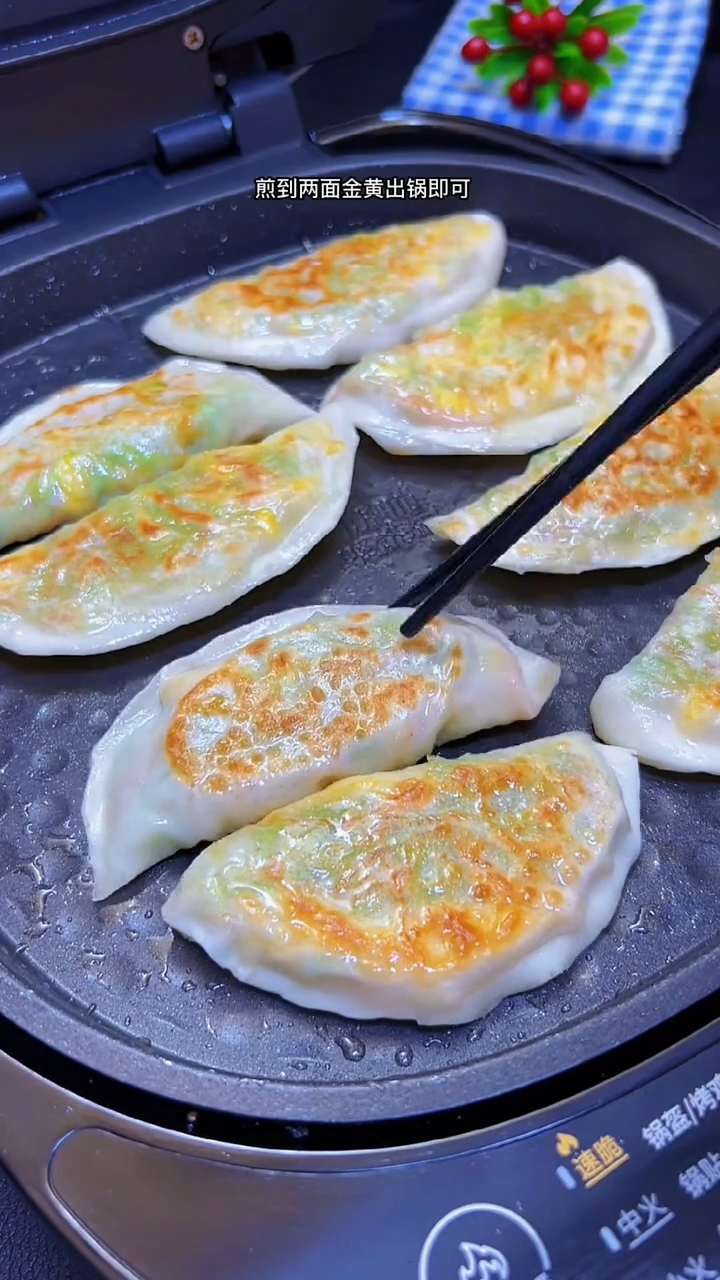 蔬菜煎饺新做法