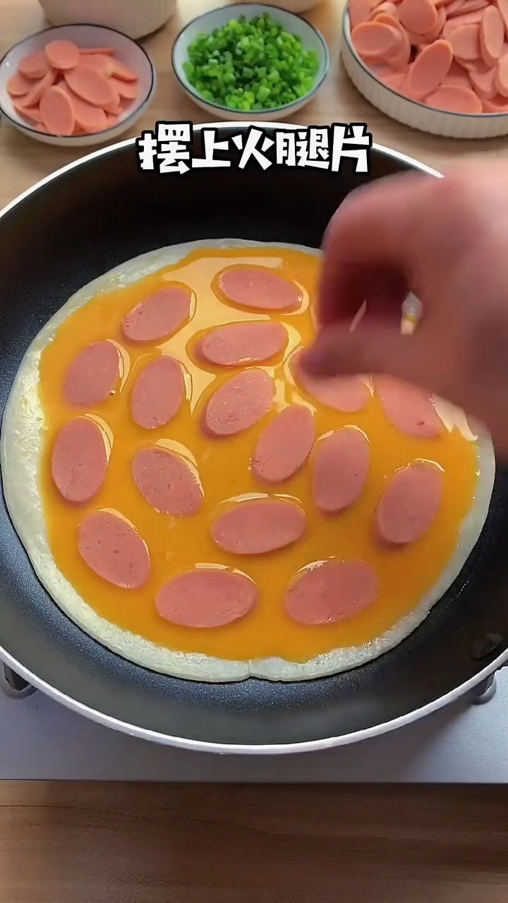 鸡蛋手抓饼新做法