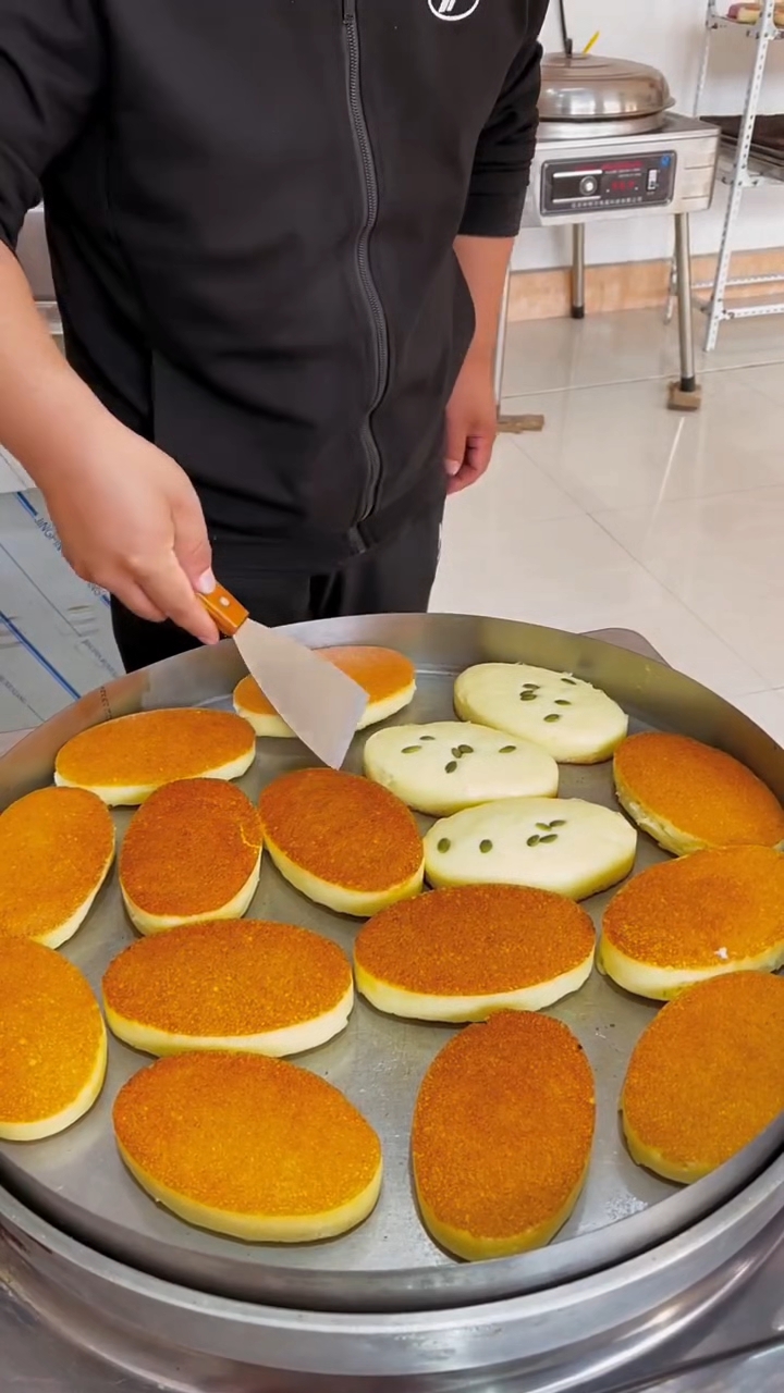 石磨玉米饼新做法