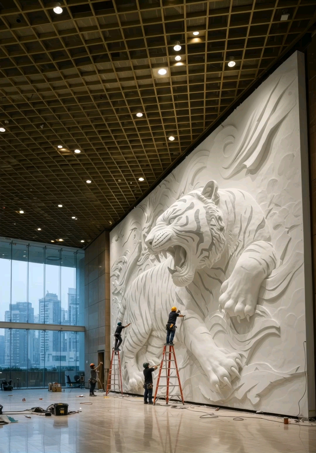 好震撼的质感,这不就是浮雕吗