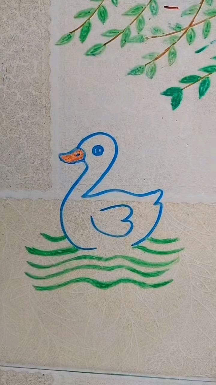 小鸭子简笔画