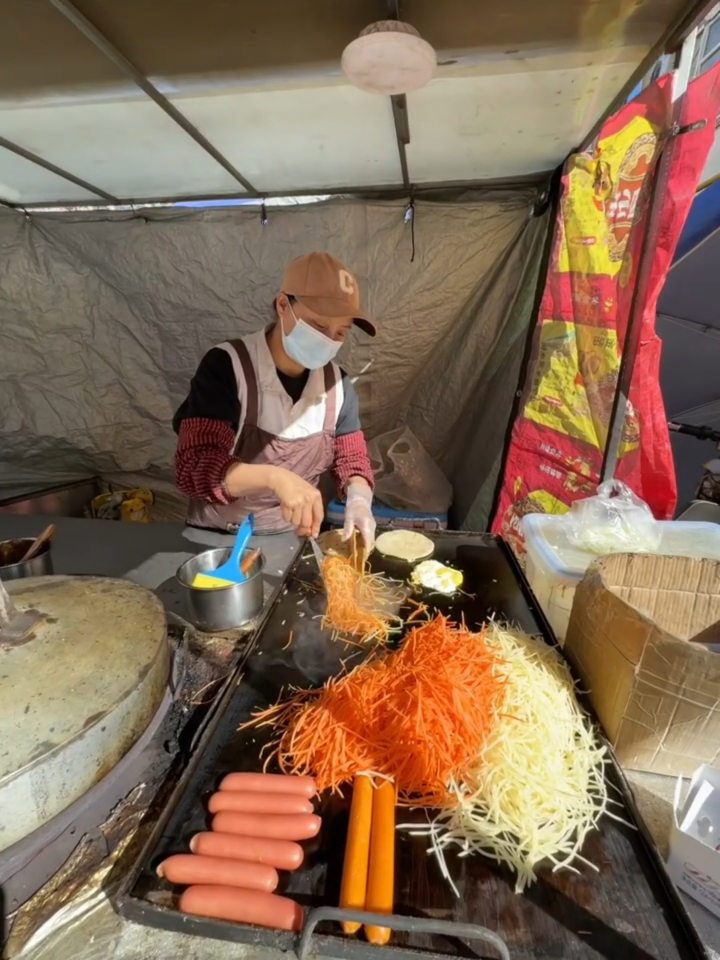 石家庄棉二梅干菜烧饼真的好吃!
