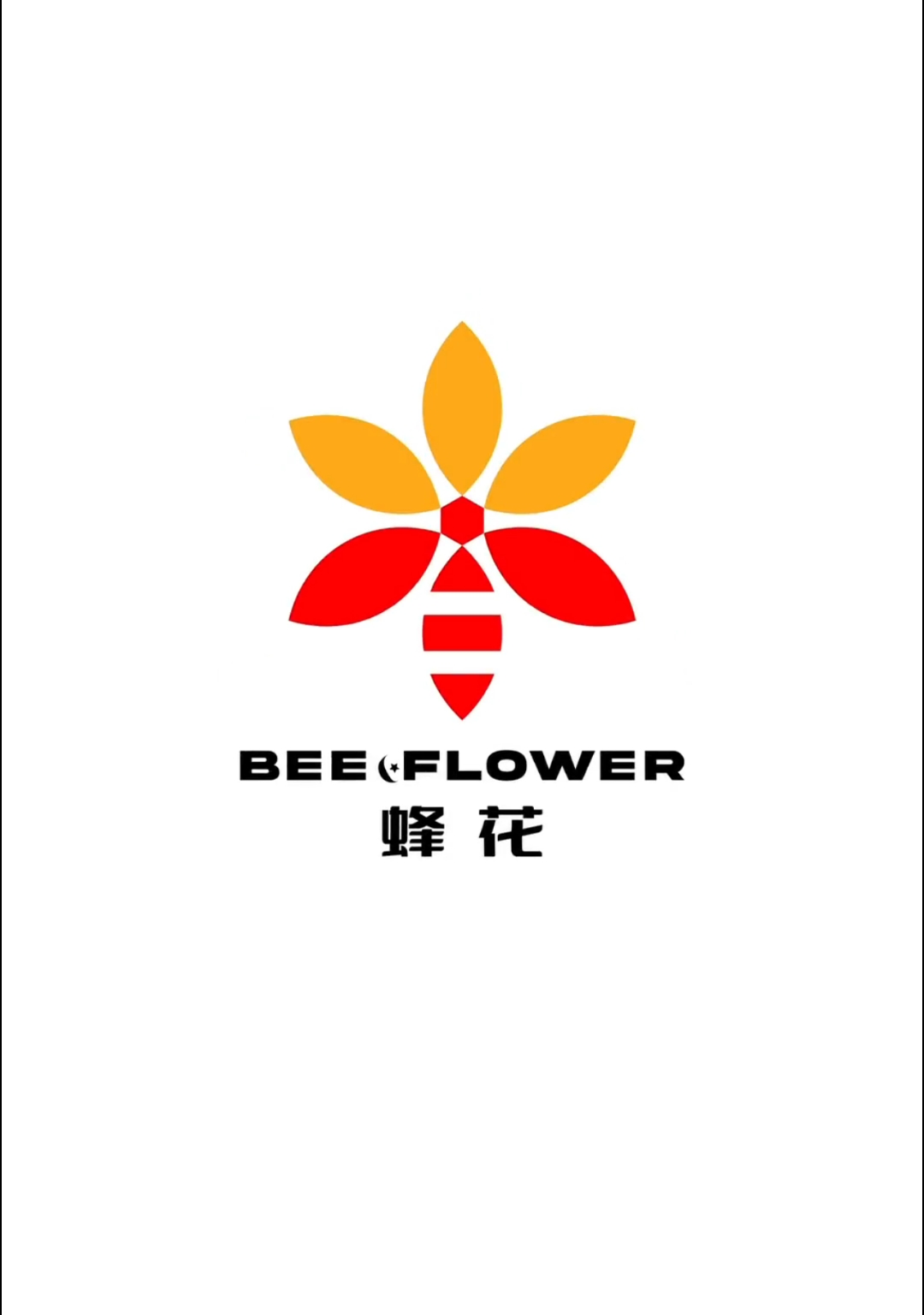 蜂花logo设计