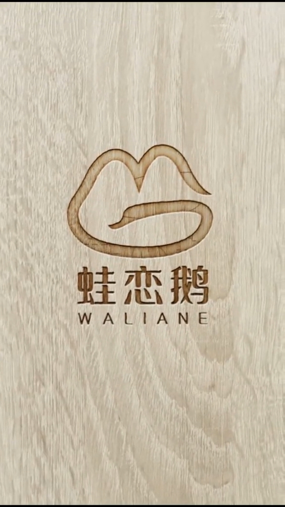 蛙恋鹅logo设计