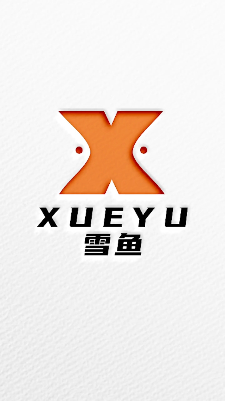鱼和x字母组合logo设计