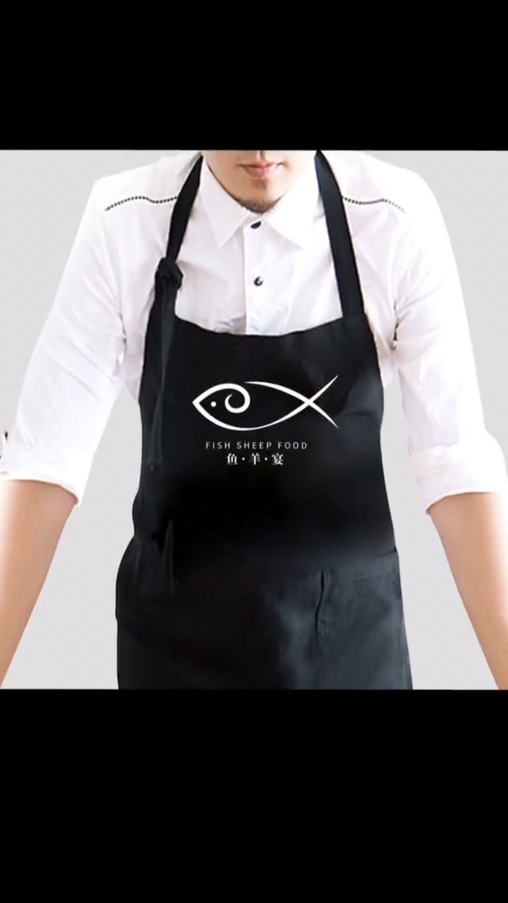 鱼羊宴logo设计
