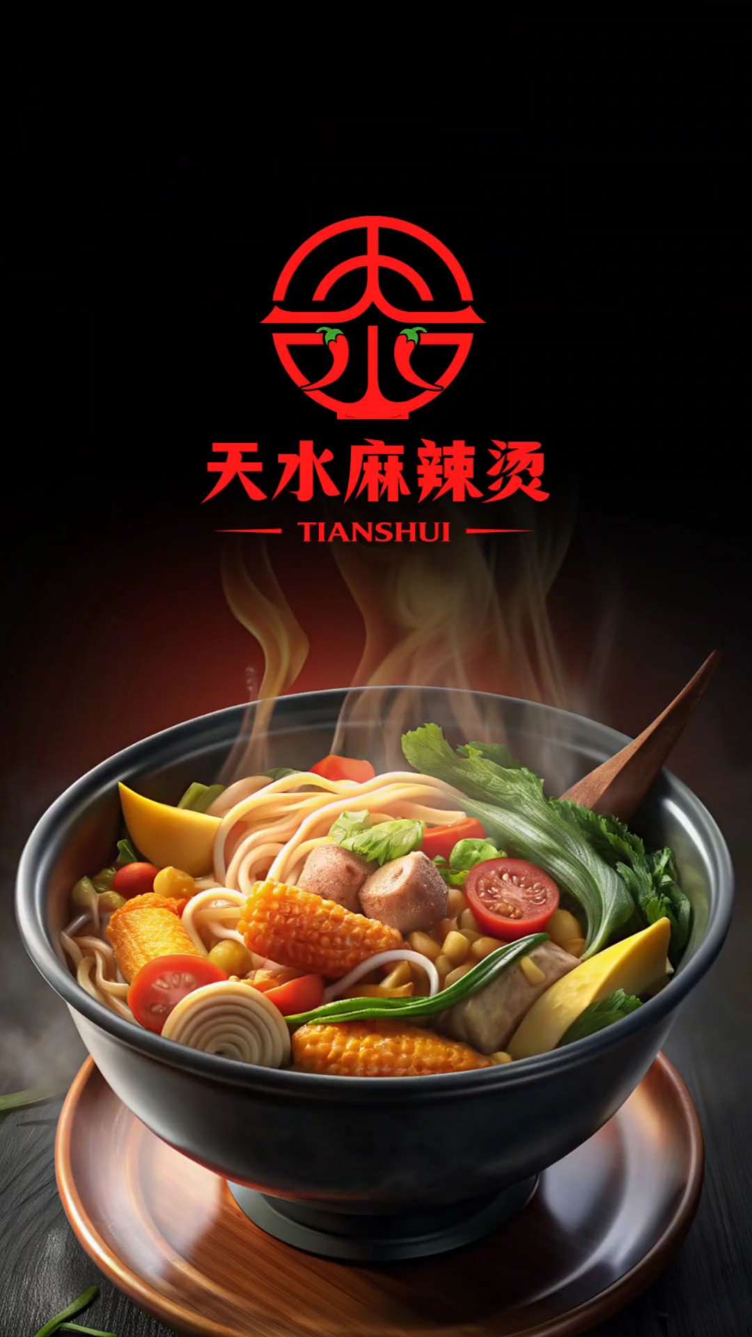 天水麻辣烫logo设计