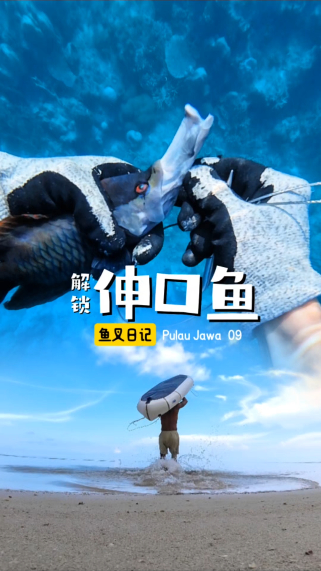 解锁新品种伸口鱼。探索爪哇岛 第九集