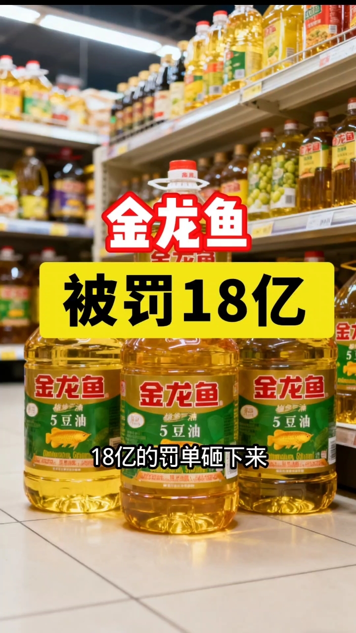金龙鱼被罚18亿