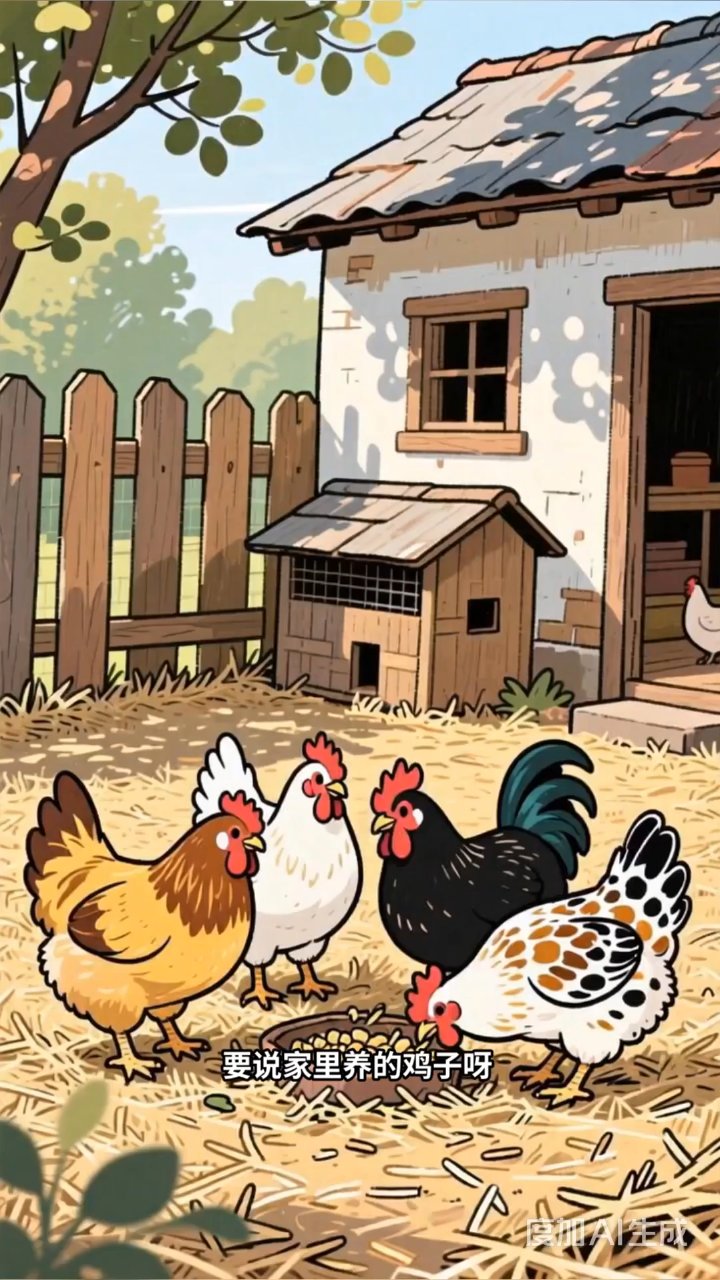 小鸡仔萌态百出，毛茸茸惹人爱