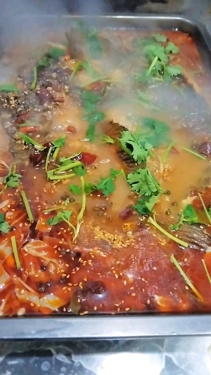 麻辣鲜香的烤鱼