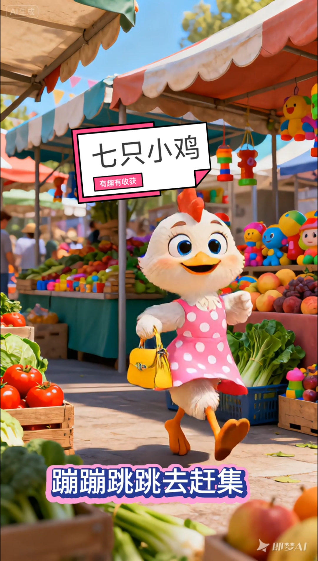 儿歌系列《七只小鸡》