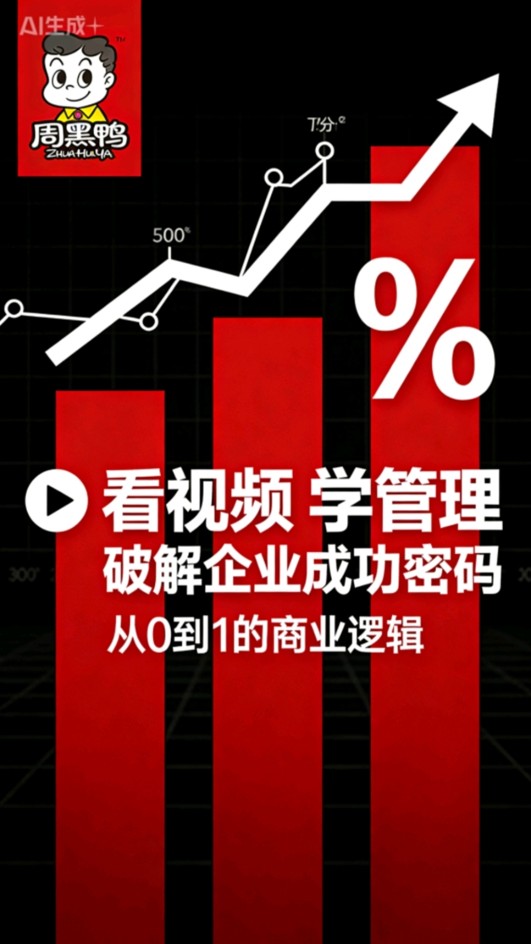 026看视频、学管理,破解企业成功密码--周黑鸭