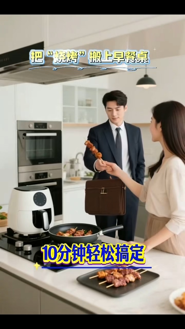 把“烧烤”搬上早餐桌,只需10分钟--鹿肉串