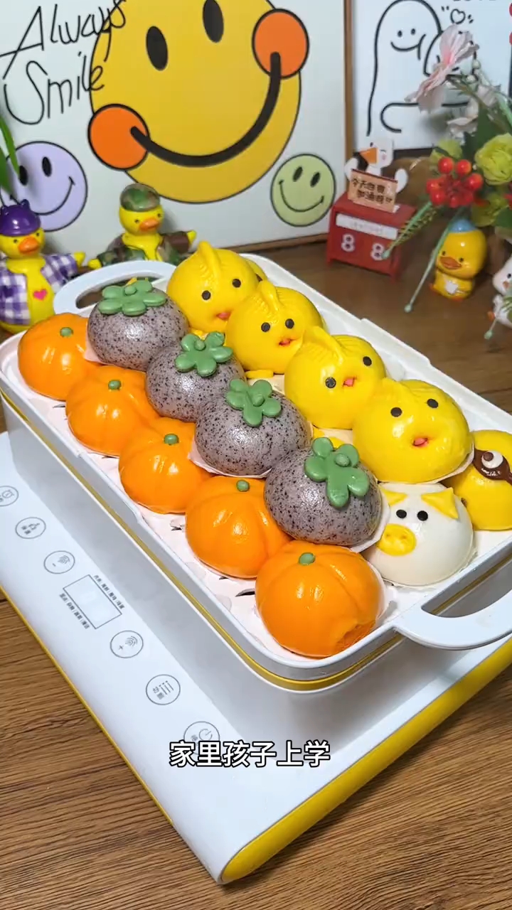 软软糯糯可爱又好吃的小包子