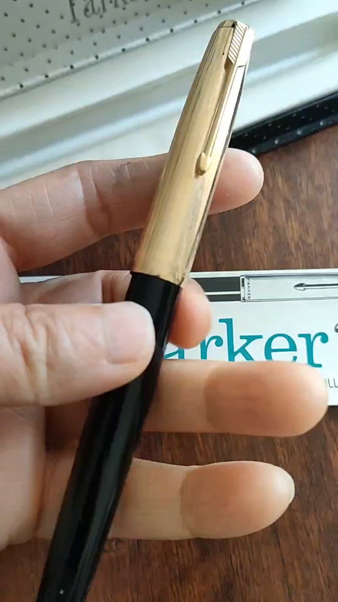 派克Parker 51金尖钢笔,经典设计,美国制造,已结缘!