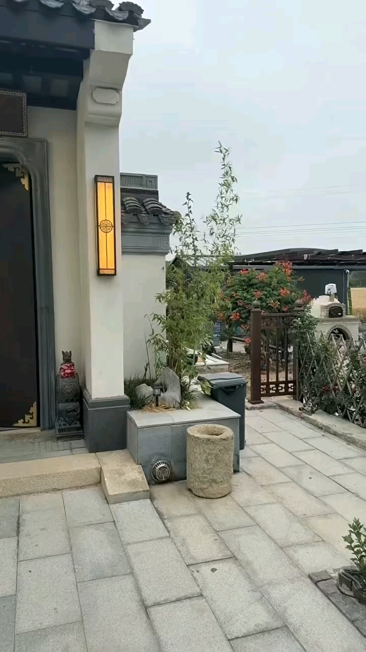 中式庭院徽派庭院仿古小院