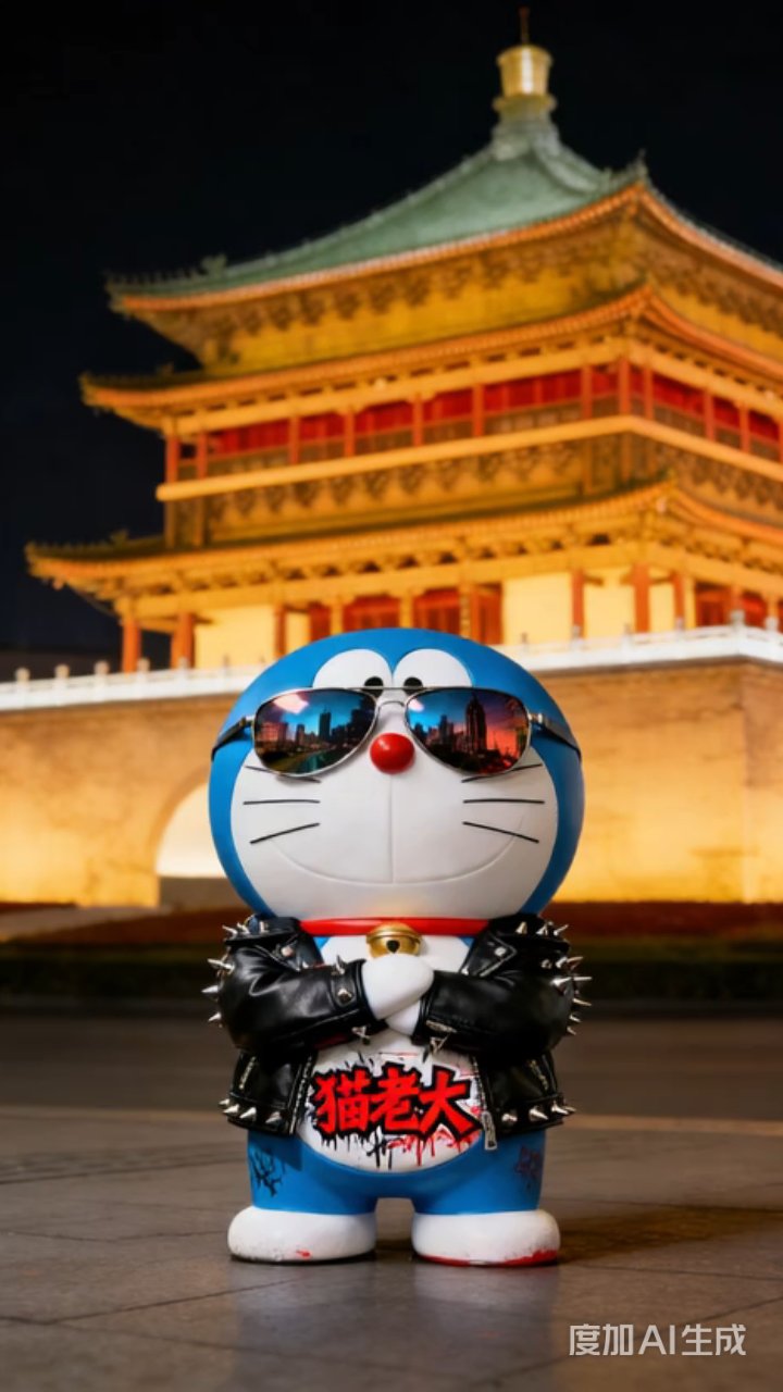 猫哥钟楼浪,回民街肉夹馍等你