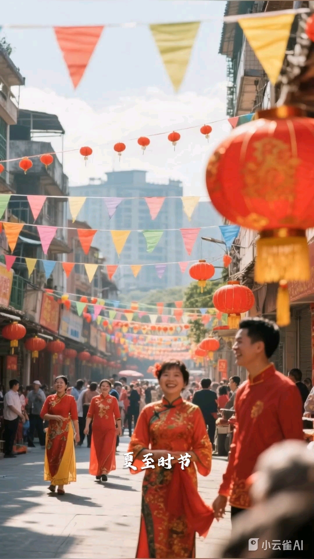 AI生成,夏至荔枝狗肉节,是我们大玉林人的节日
