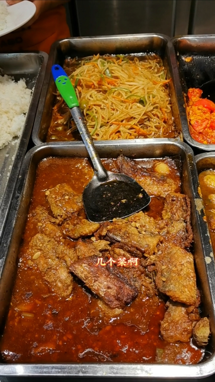 12元一份的盖饭,西红柿鸡蛋,糖醋里脊,白菜豆腐,经济实惠