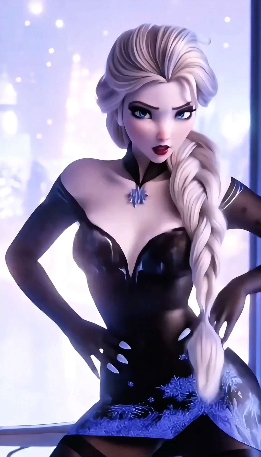 生活不易,艾莎公主献艺,关注,点赞!#艾莎 #冰雪奇缘