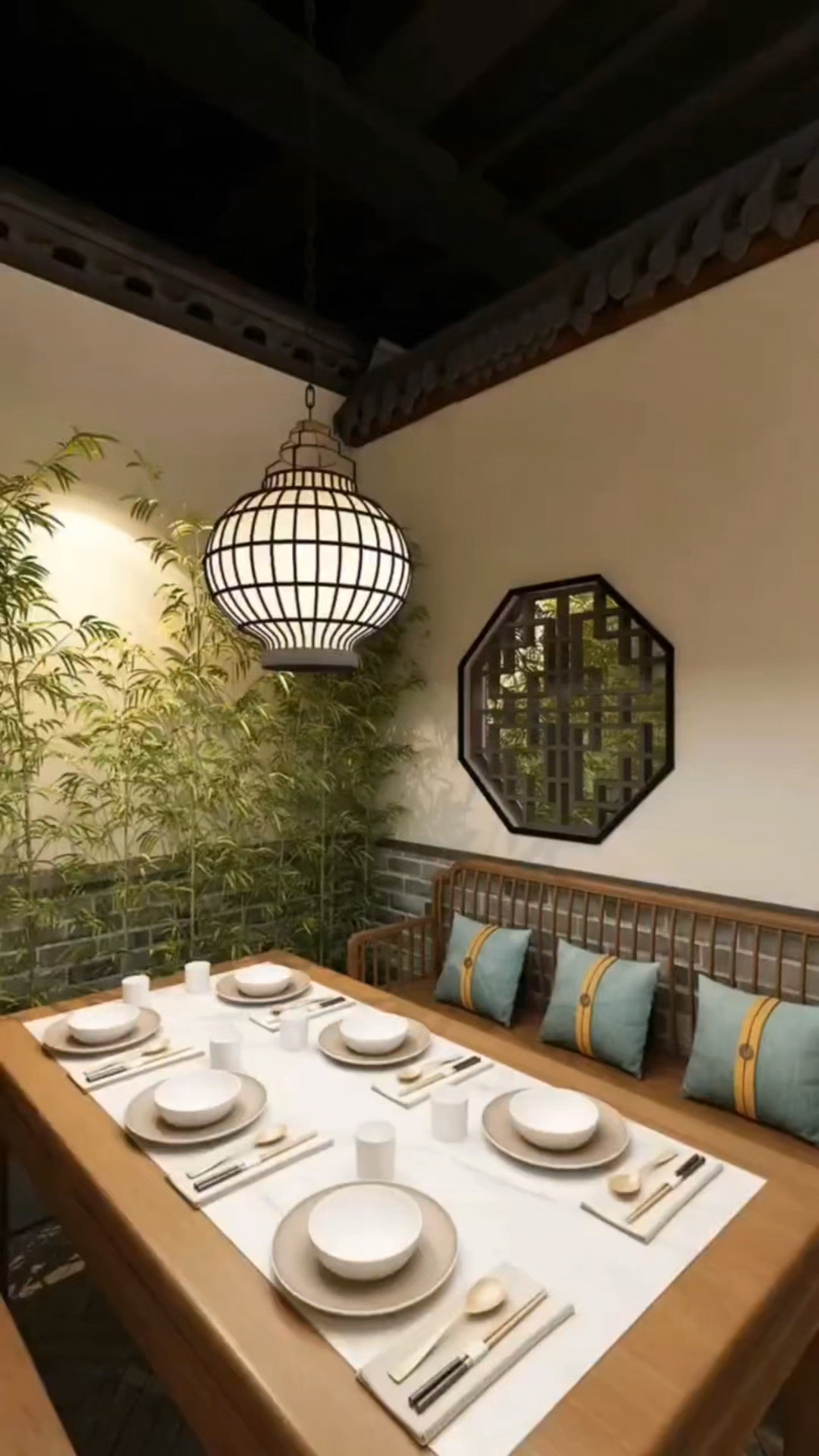 乌鲁木齐徽派饭店装修设计