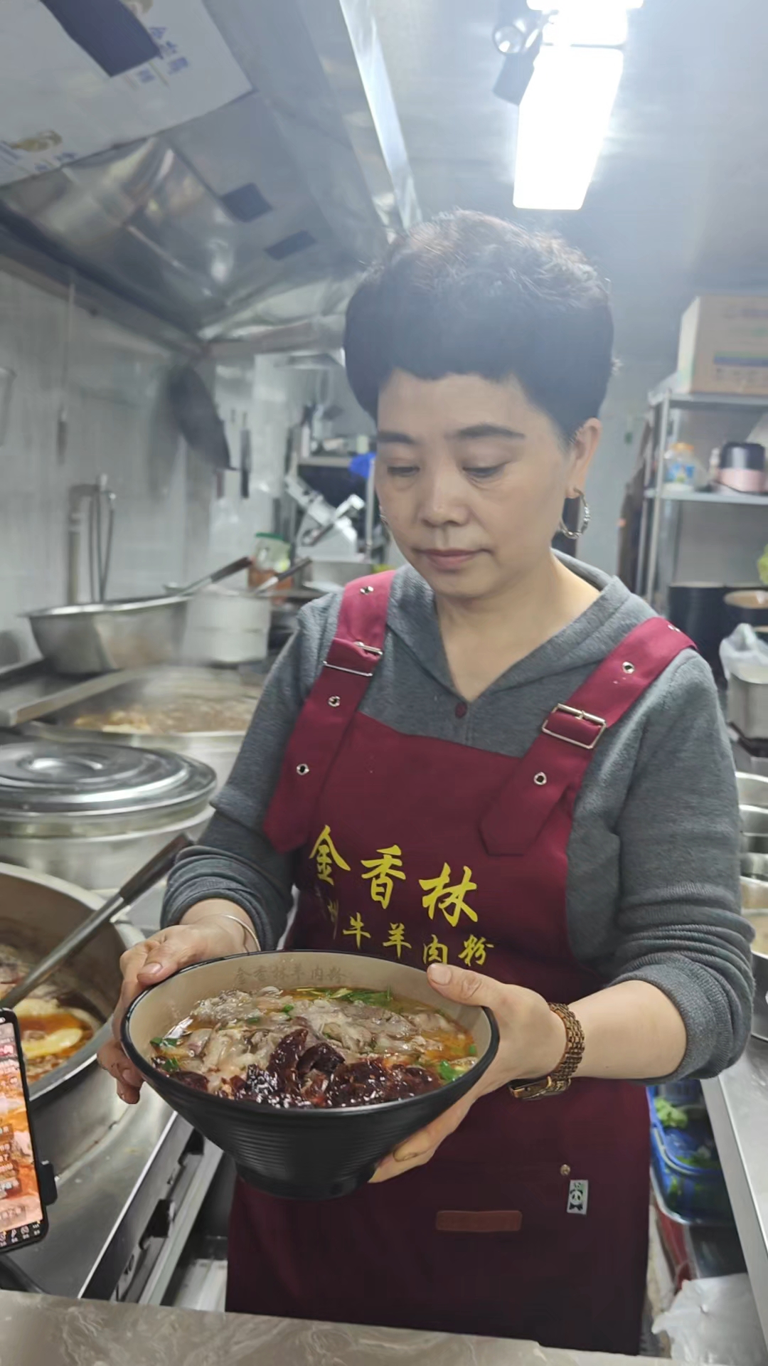贵州金香林牛羊肉粉,一碗粉顾客吃味道,我们做情怀