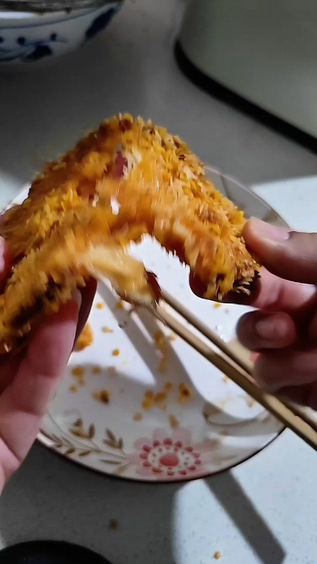 吃好东西喽，大鸡排吃着放心，#口水娃鸡排 #有想吃的吗