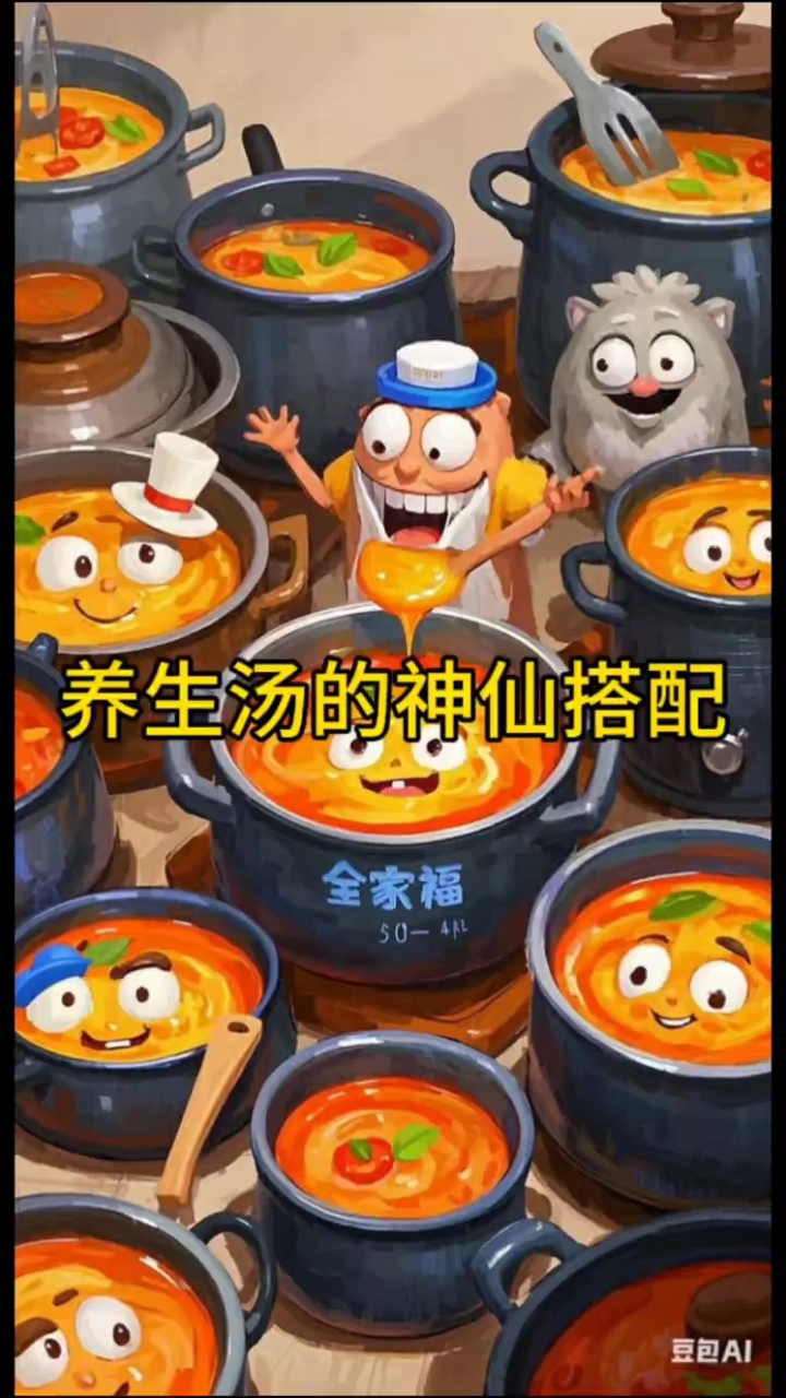 食材界的神仙搭配，养生汤喝出好身体