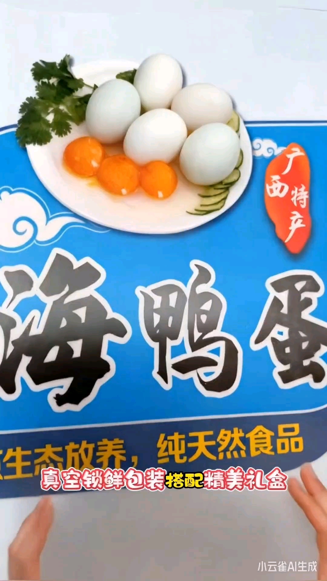 钦州海鸭蛋：山海间的营养好礼 ，过年送礼就送海鸭蛋