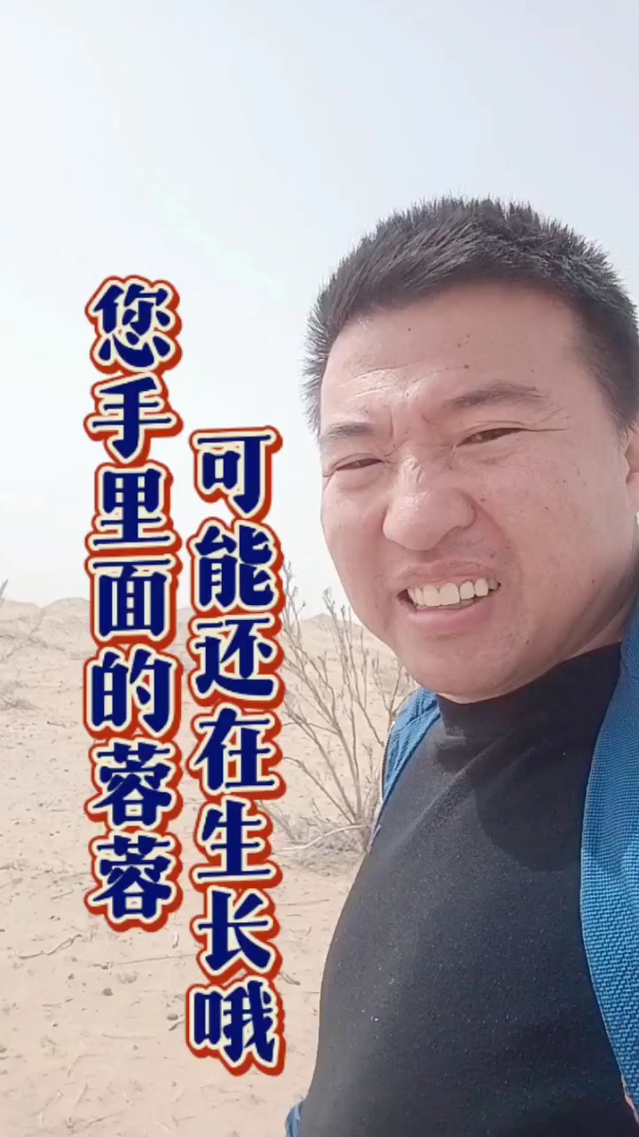 您手里的肉苁蓉可能还在生长