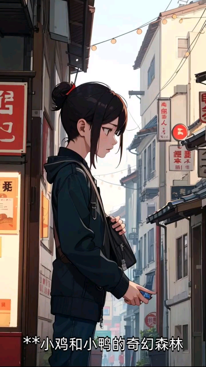 小鸡和小鸭的故事