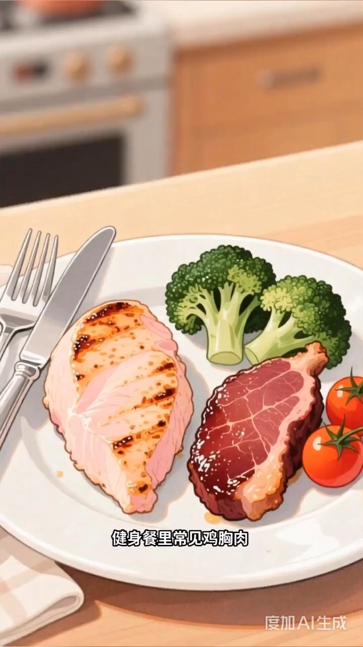 鸡胸肉v鸭胸肉：健身餐为何偏爱这一款？
