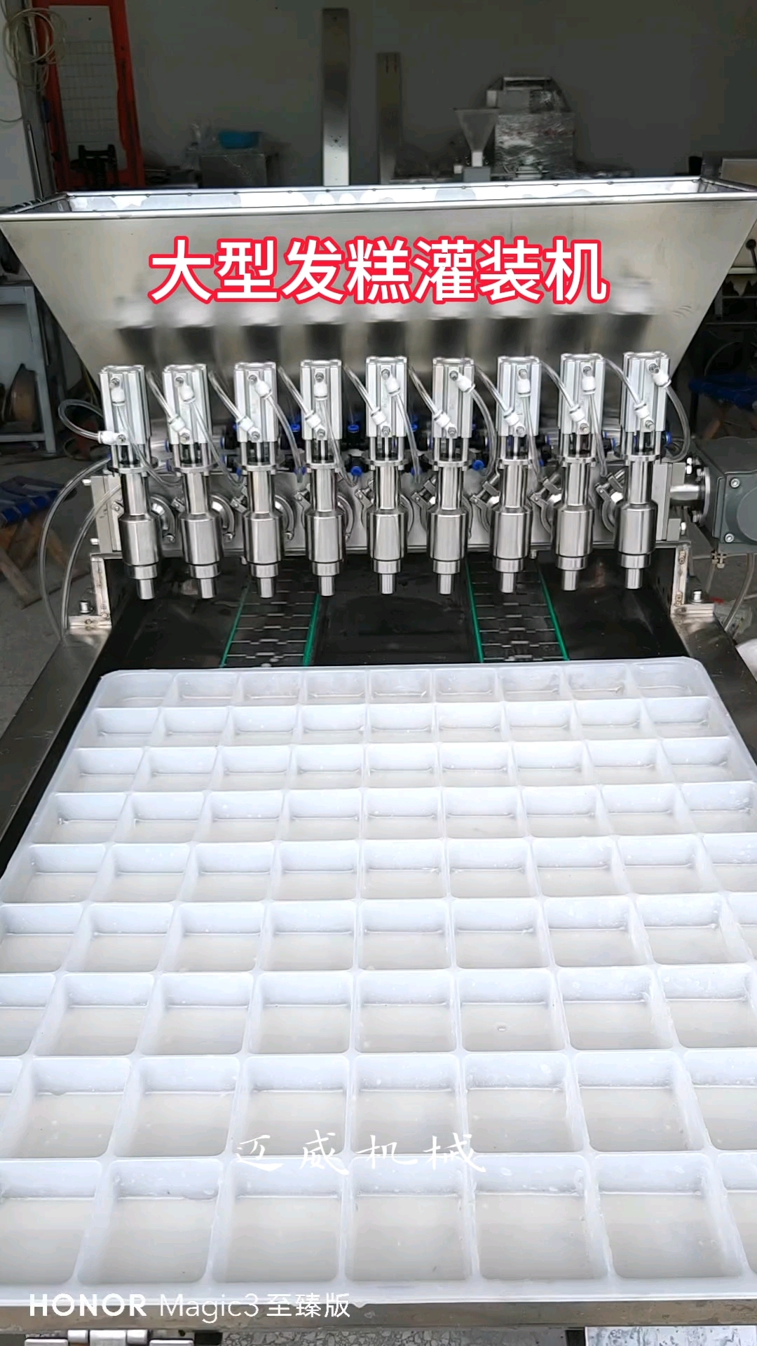 大型发糕米糕罐装设备